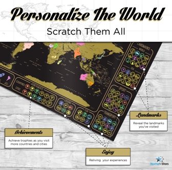 Scratch Off Map World